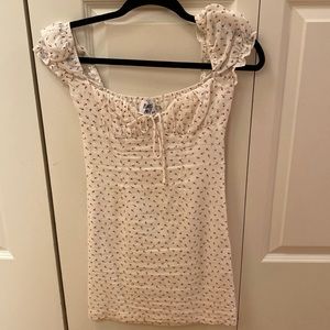 Princess Polly White and Red Mini Dress